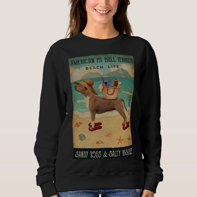 American Pit Bull Terrier  Sweatshirt (Front)