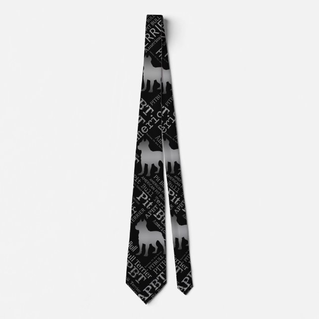 American Pit Bull Terrier Tie (Front)
