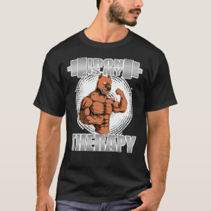 American Pitbull Dog Powerlifter 54 T-Shirt