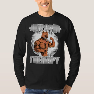 American Pitbull Dog Powerlifter 54 T-Shirt