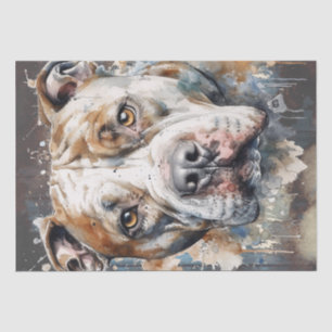 American Pitbull Dog Tissue Paper