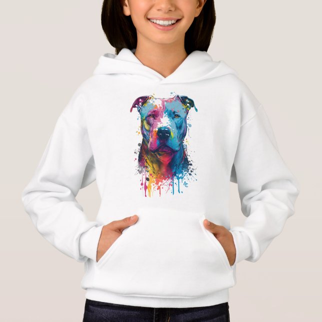 American Pitbull - Graffiti Ink Splash (Front)