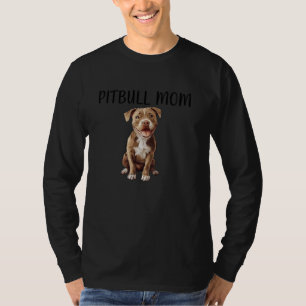 American Pitbull Mum Pittie Mummy Mama T-Shirt