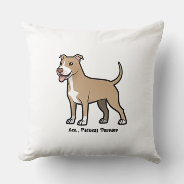 American Pitbull Terrier Cushion (Front)