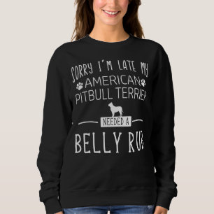 American Pitbull Terrier Dog Dogs Pit Bull Sweatshirt