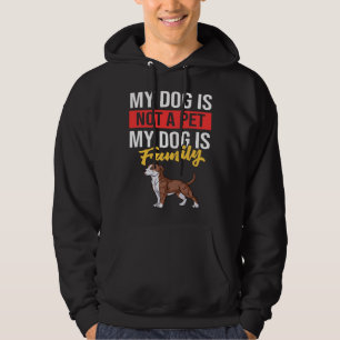 American Pitbull Terrier Dog Puppies Owner Hoodie