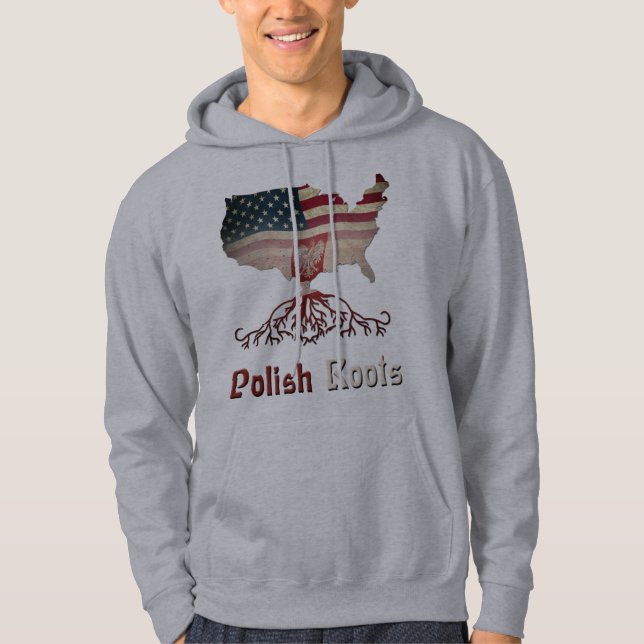 American Polish Roots Hoodie (Front)