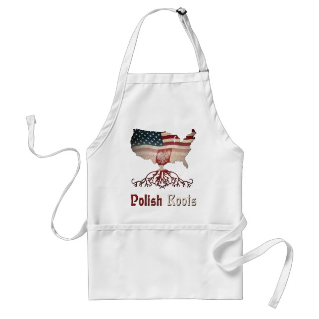 American Polish Roots Standard Apron (Front)