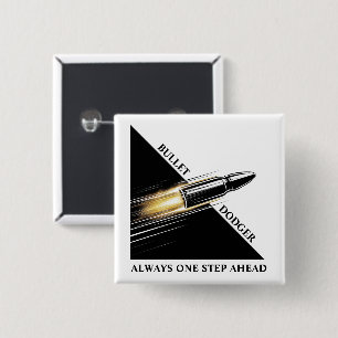 American Political Election 15 Cm Square Badge