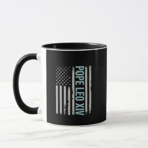 American Pope Leo Catholic Church Christian Faith Mug