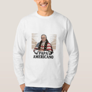 American Pope Leo Catholic Church Christian Faith T-Shirt
