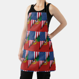 American Portuguese designs Apron