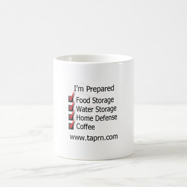 AMERICAN PREPPERS RADIO NET COFFEE CUP (Center)