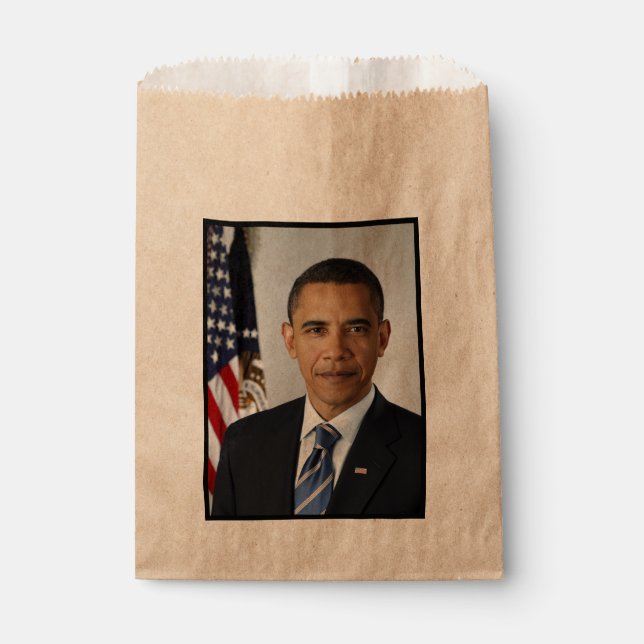 American President Barack Obama at White House  Favour Bags (Front)
