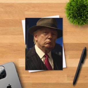 American President Donald Trump Godfather Acrylic Invitations