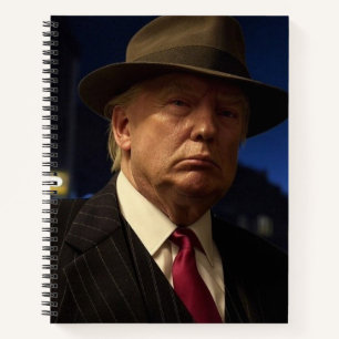 American President Donald Trump Godfather Notebook