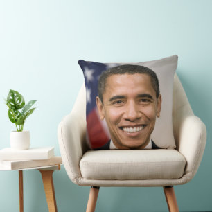 American President Elect Barack Obama Cushion