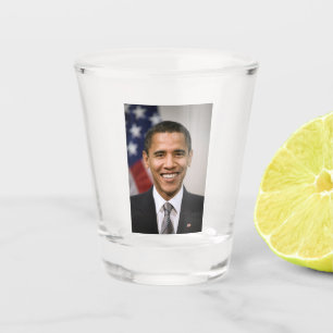 American President Elect Barack Obama  Shot Glass