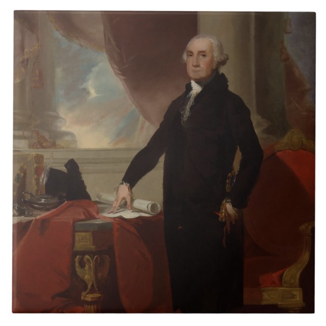 American President George Washington Lansdowne  Tile (Front)