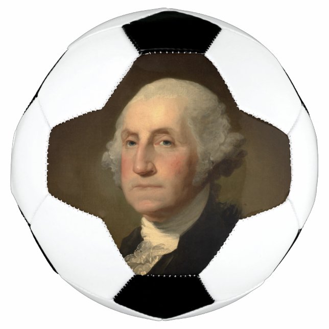 American President George Washington, Stuart Soccer Ball (Front)