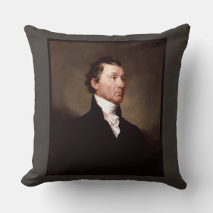 American President James Monroe Portrait Cushion