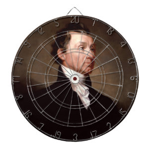 American President James Monroe Portrait Dartboard