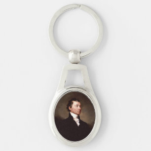 American President James Monroe Portrait Key Ring