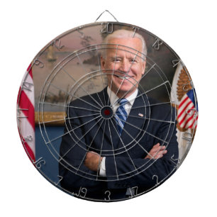 American President Joe Biden as Senator Dartboard