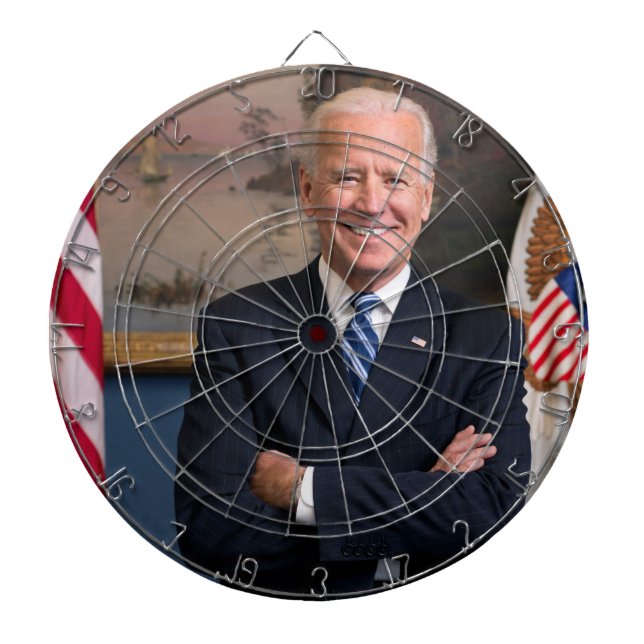 American President Joe Biden as Senator Dartboard (Front)