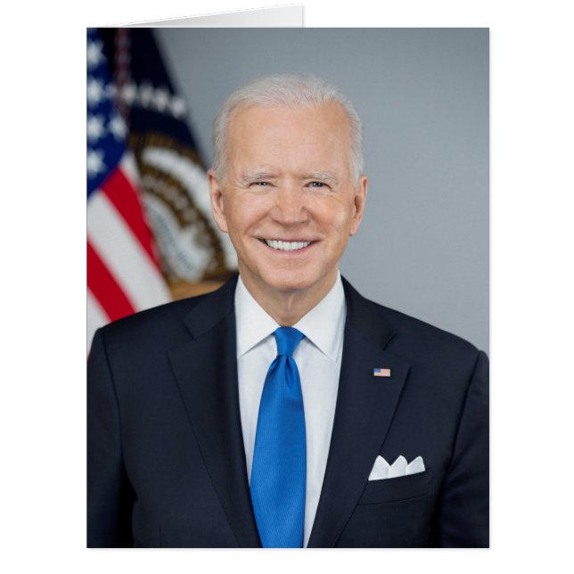 American President Joe Biden White House Photo  (Front)