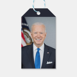 American President Joe Biden White House Photo  Gift Tags