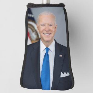 American President Joe Biden White House Photo Golf Head Cover