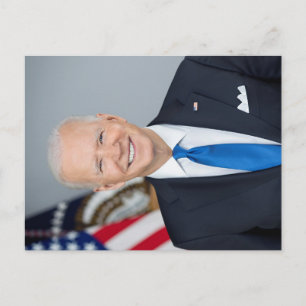 American President Joe Biden White House Photo  Postcard