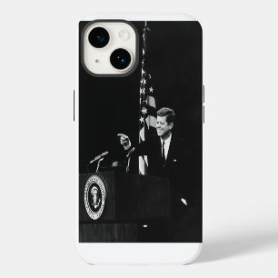 American President John Kennedy at News Conference iPhone 14 Case