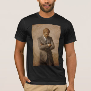American President John Kennedy Painted Portrait T-Shirt