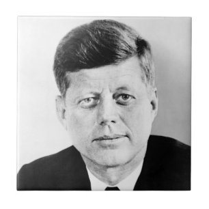 American President John Kennedy Presidential Photo Tile