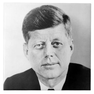 American President John Kennedy Presidential Photo Tile