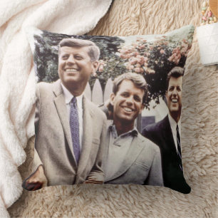 American President John Kennedy & Robert & Ted Cushion