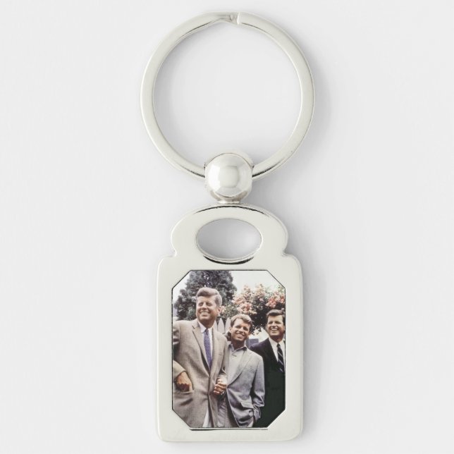 American President John Kennedy & Robert & Ted Key Ring (Front)