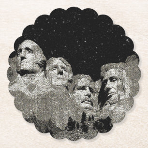 American Presidents Mount Rushmore, Paper Coaster