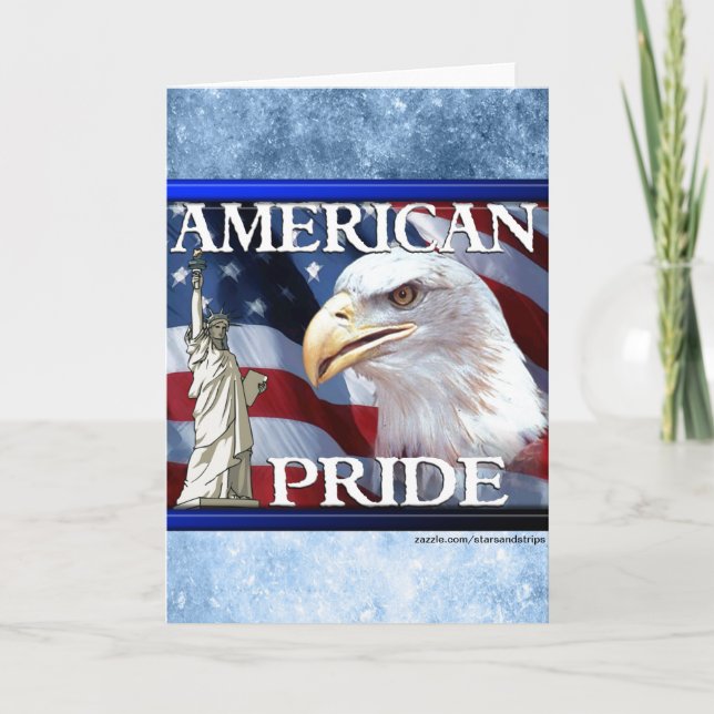 AMERICAN PRIDE CARD (Front)