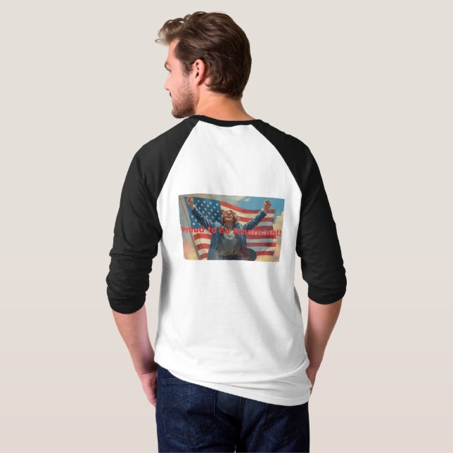 American Pride Jersey T-Shirt (Back Full)