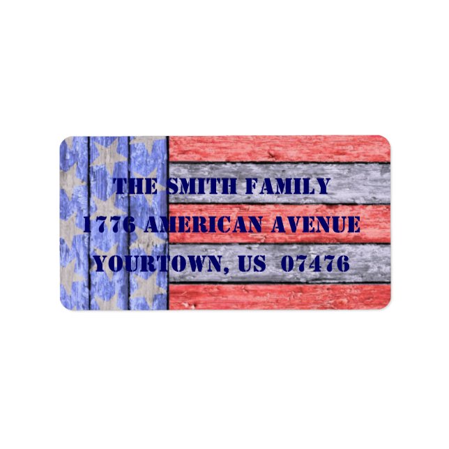 American Pride Label (Front)