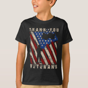 American Pride Patriot Soldier Veterans Us Flag Me T-Shirt