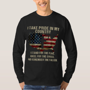 American Pride Patriotic American Flag T-Shirt