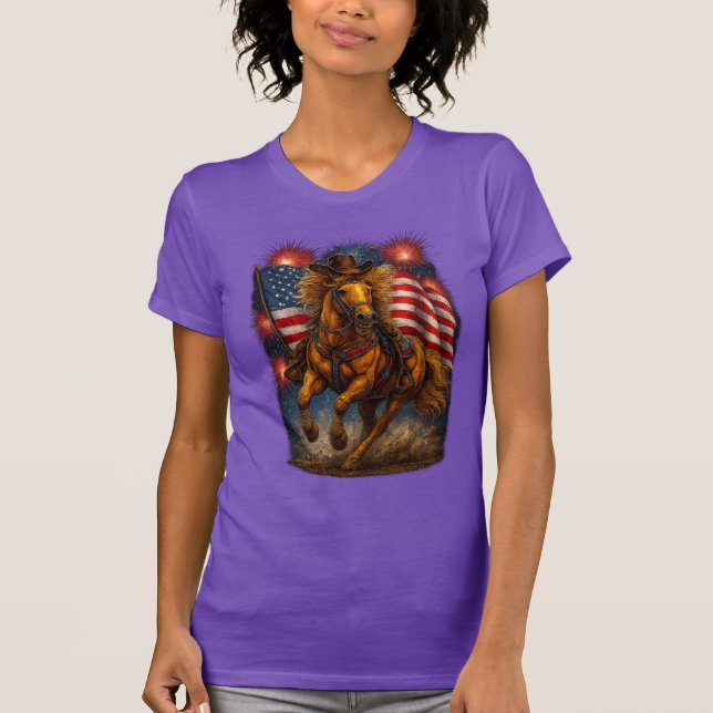 American Pride Rodeo T-Shirt (Front)