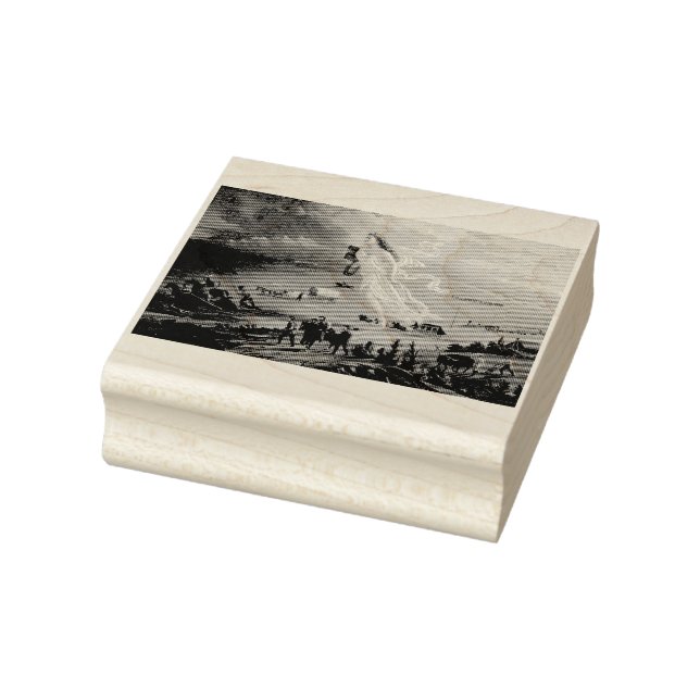 American Progress by John Gast Rubber Stamp (Stamp)