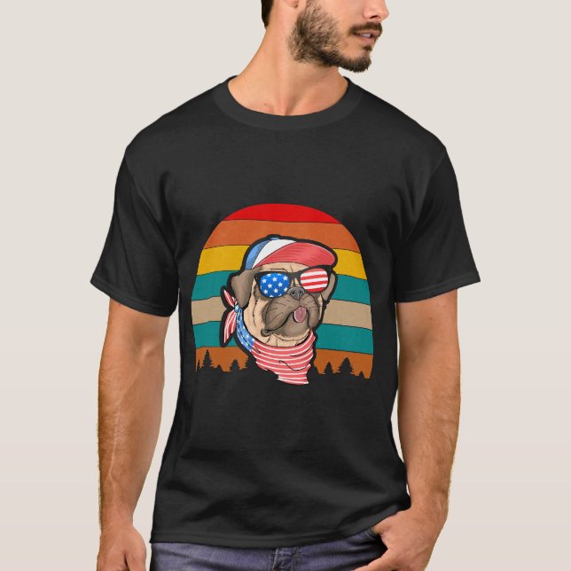 American Pug 147 T-Shirt (Front)