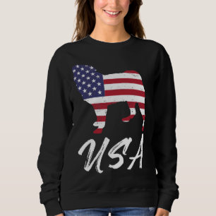 American Pug USA Flag TShirt for Pug Lovers Essent