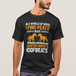 American Quarter Horse Equestrian Horse Lover Hors T-Shirt